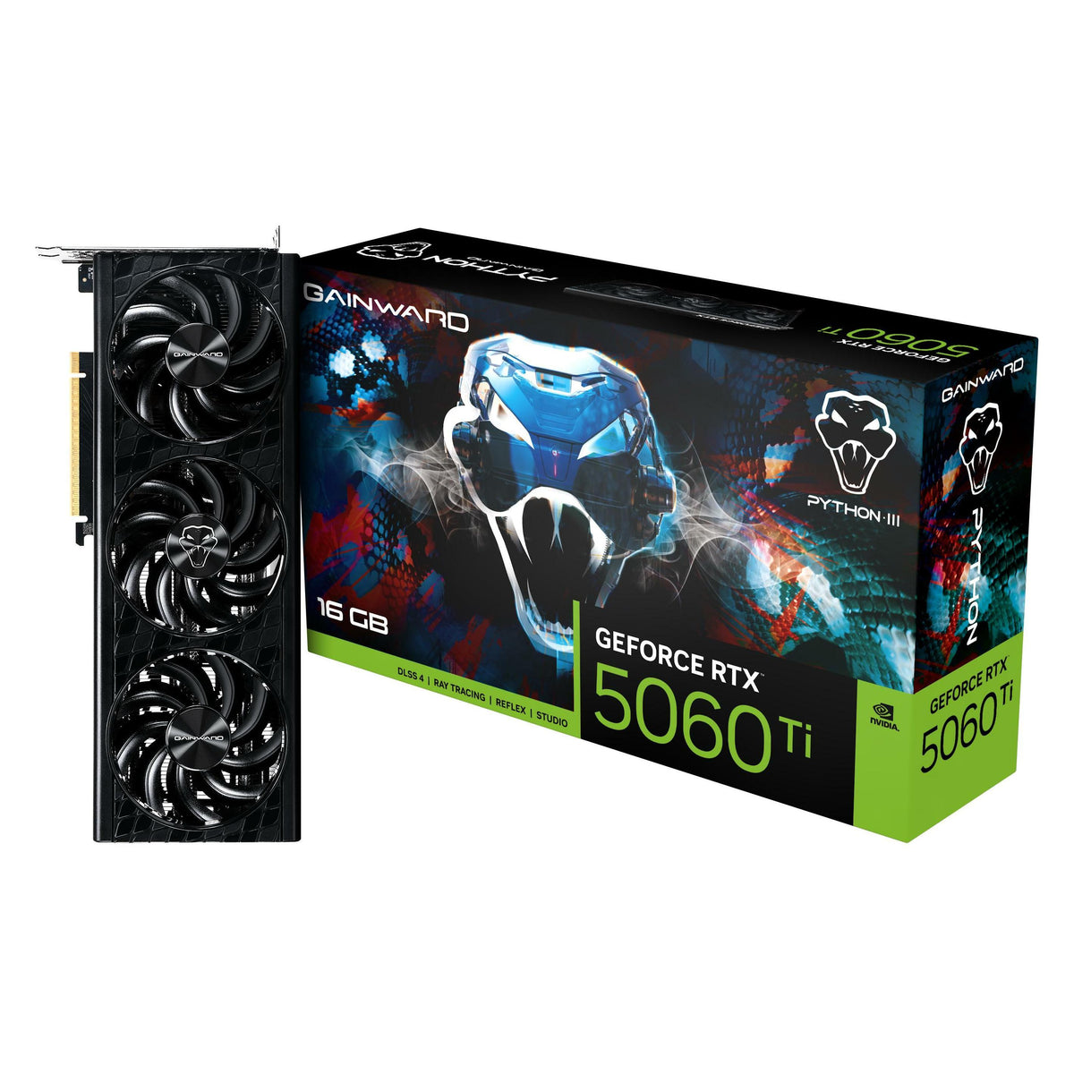 Gainward GeForce RTX 5060 Ti Python III (16 Go, GDDR7)
