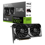 ASUS GeForce RTX 5060 Ti double (8 Go, GDDR7)