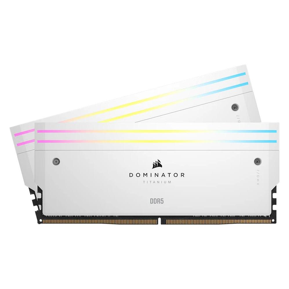 Corsair RAM D5 6000 32GB C30 Dom Titanium K2 W (2 x 16GB, 6000 MHz, RAM DDR5)