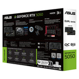 ASUS Dual GeForce RTX 5050 OC (8 Go, GDDR6)