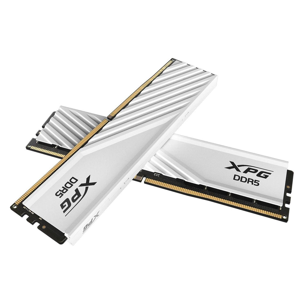 Adata DIMM 32 Go DDR5-6000 (2x 16 Go) Dual-Kit (blanc, AX5U6000C4816G-DTLABWH, XPG Lancer Blade) (2 x 16GB, 6000 MHz, RAM DDR5, DIMM)