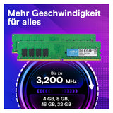 Crucial CT2K32G4DFD832A (2 x 32GB, 3200 MHz, RAM DDR4)