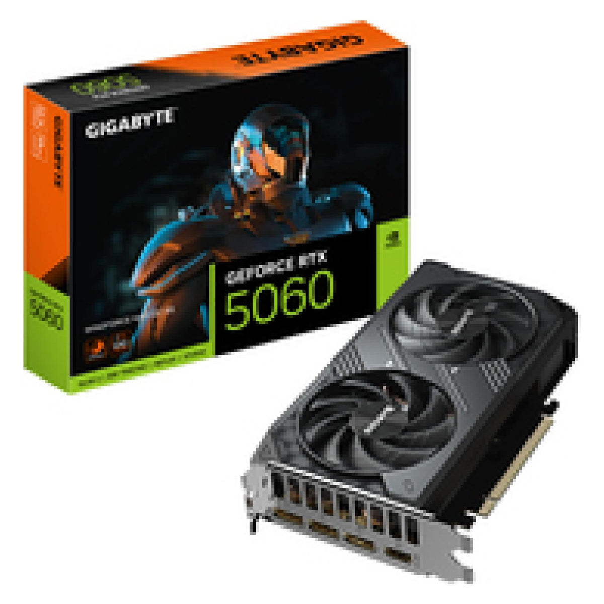 Gigabyte GeForce RTX 5060 WINDFORCE MAX OC (8 Go, GDDR7)