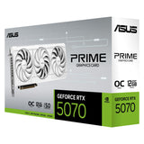 ASUS Prime GeForce RTX 5070 OC White (12 Go, GDDR7)