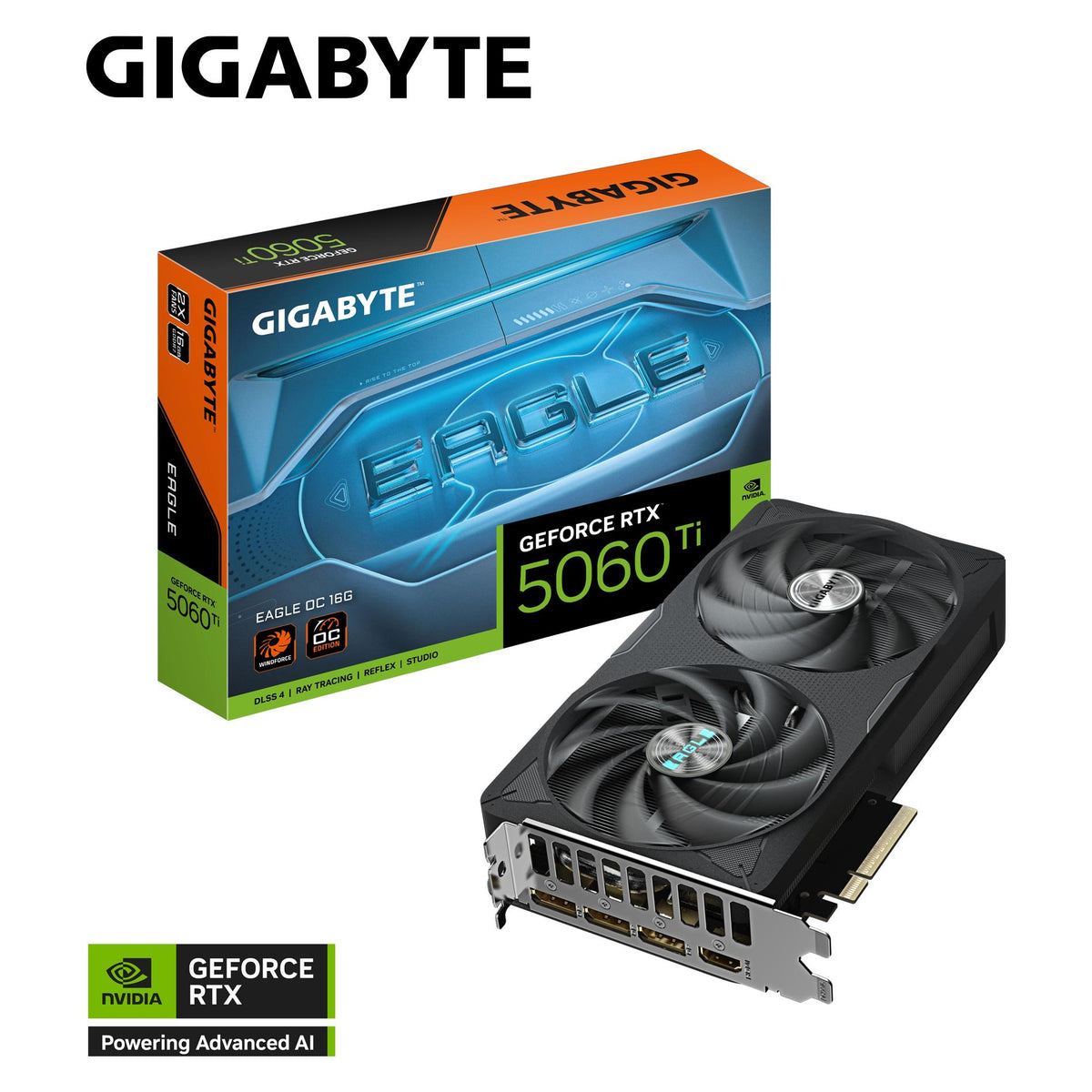 Gigabyte GeForce RTX 5060 Ti Eagle OC (16 Go, GDDR7)