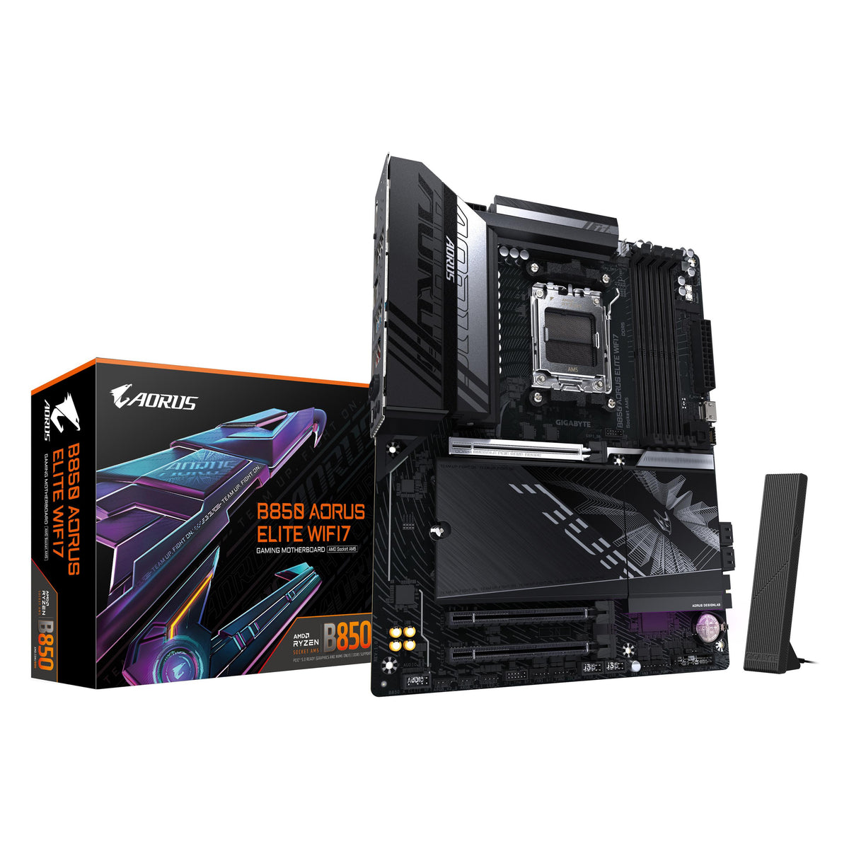 Gigabyte B850 AORUS ELITE WIFI7 (AM5, AMD B850, ATX)