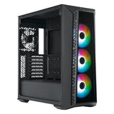 Cooler Master MasterBox 520 avec fenêtre en verre noir (ATX, E-ATX, Mini-ITX, SSI CEB)