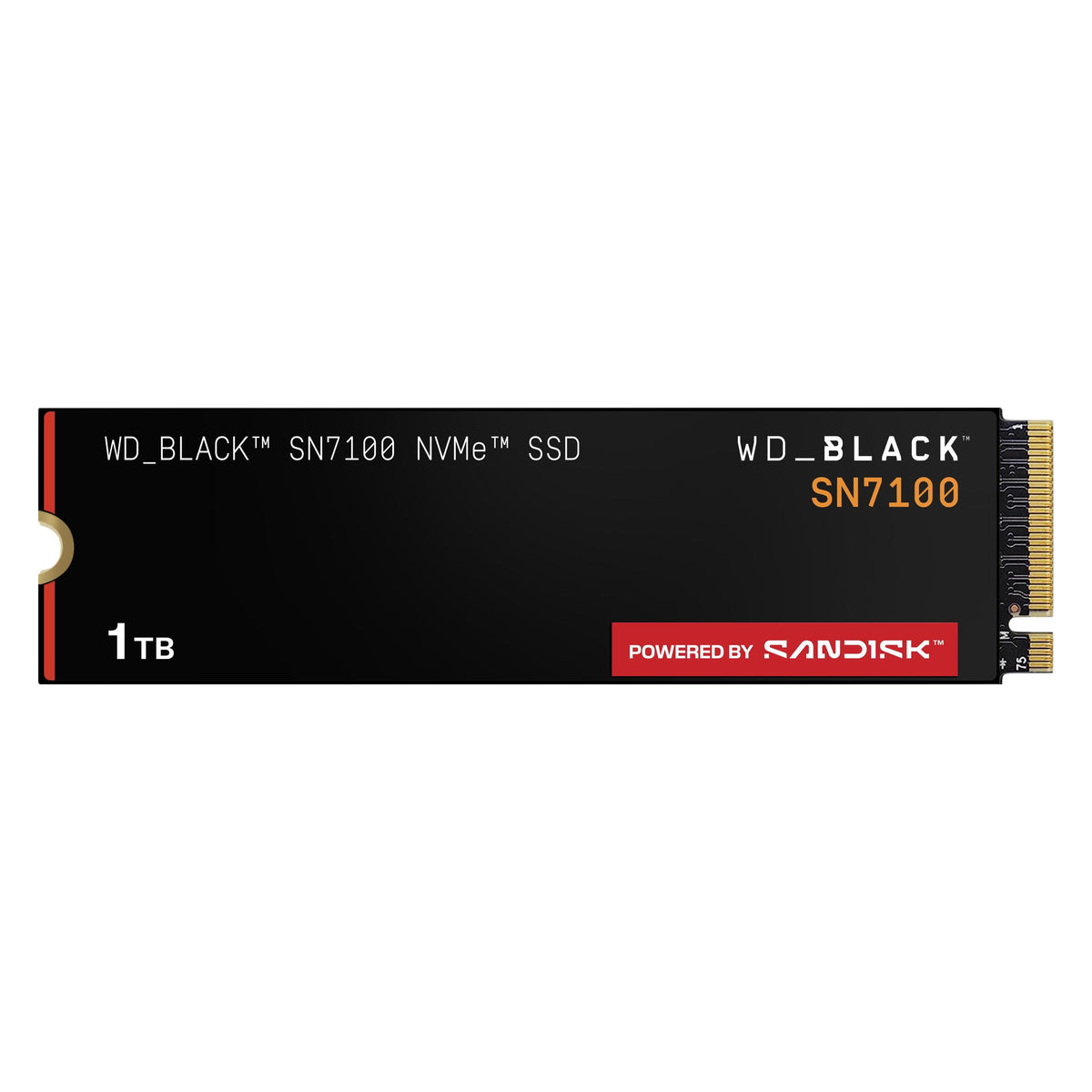 WD Black SN7100 powered by SANDISK (1000 Go, M.2 2280)