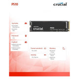 Crucial P510 (2000 Go, M.2 2280)