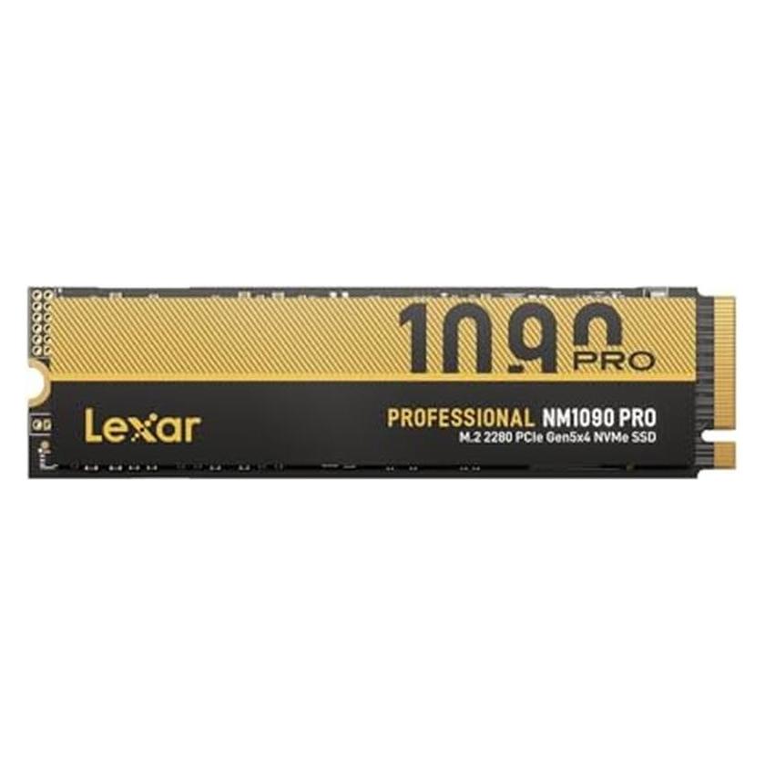 Lexar SSD NVMe PCIe 5.0 Gen5 1TB - 14 000 MB/s, contrôle thermique avancé, DirectStorage