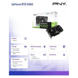 PNY GeForce RTX 5060 8GB (8 Go, GDDR7)