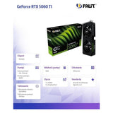 Palit VGA RTX5060TI 8GB Dual OC (8 Go, GDDR7)