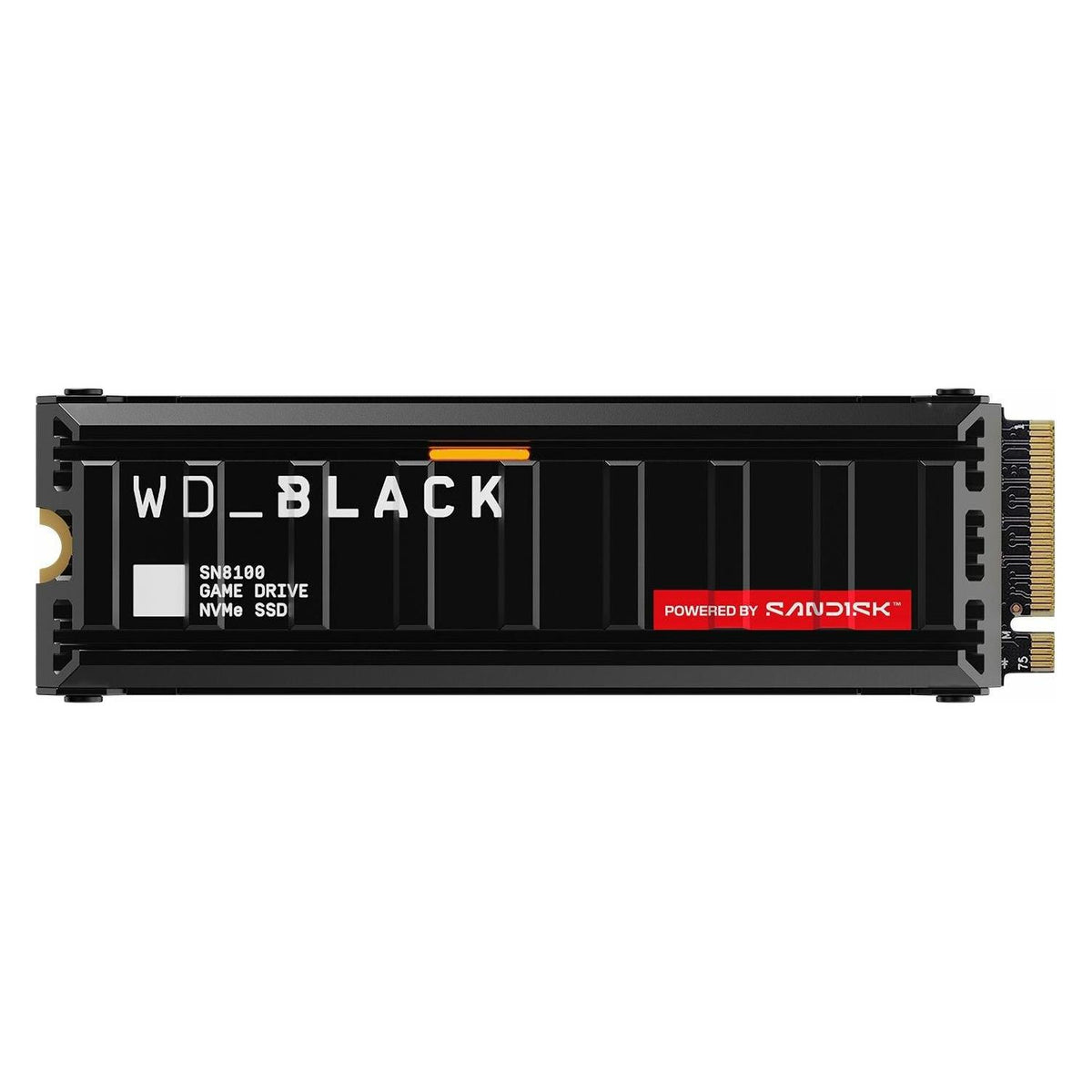 WD Black SN8100 mit Heatsink powered by SANDISK (1000 Go, M.2 2280)