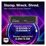 Crucial T710 (4000 Go, M.2, M.2 2280)