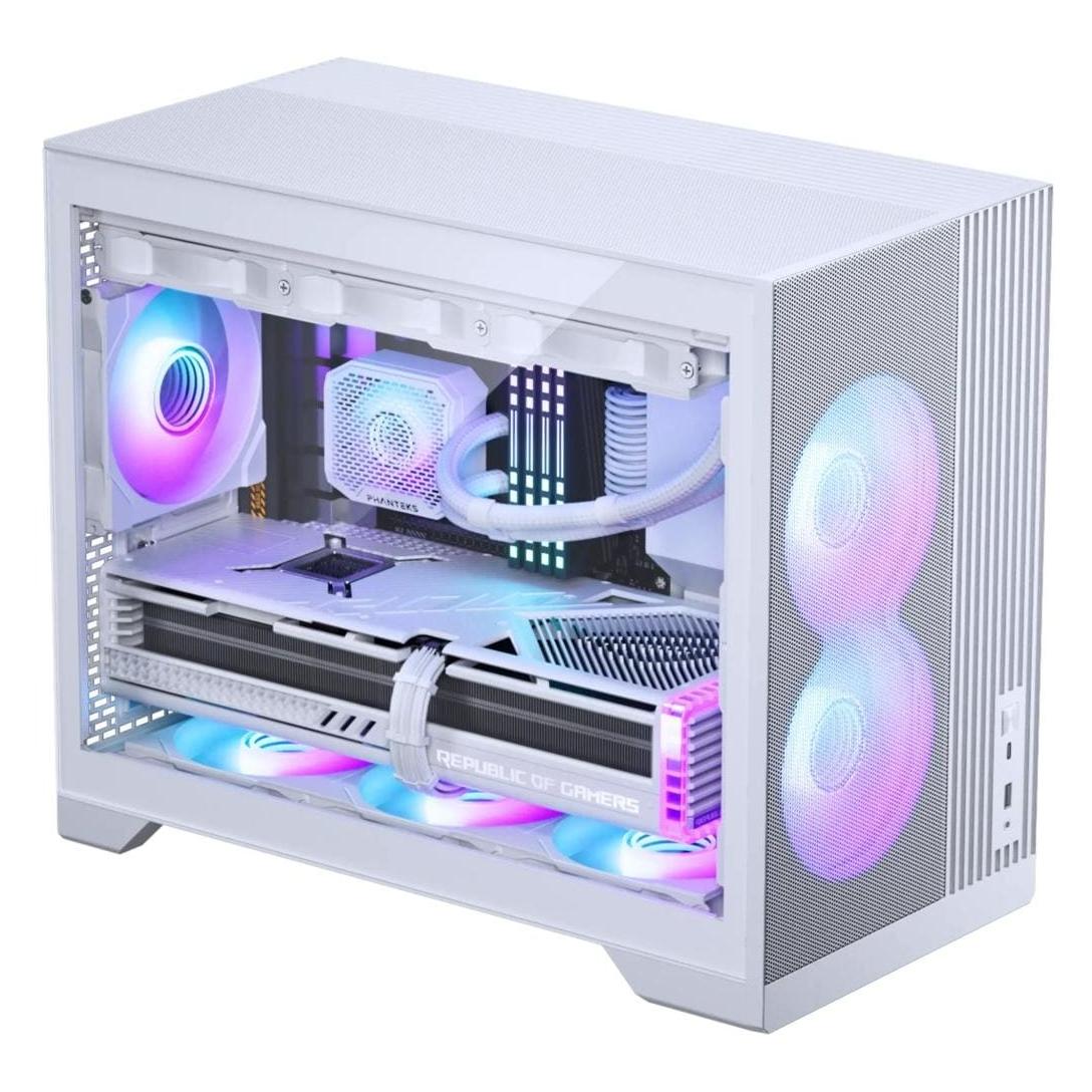 Phanteks Boîtier PC XT M3 RGB Blanc, Cartes mères supportées (mATX, Mini-ITX)