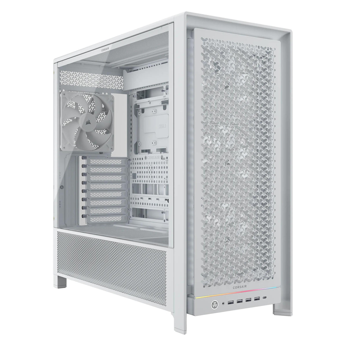 Corsair FRAME 5000D RS WHITE MID CASE (ATX, E-ATX, mATX, Mini-ITX)