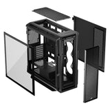 Corsair Geh Midi 5000T (verre trempé) Noir (ATX, mATX, Mini-ITX)