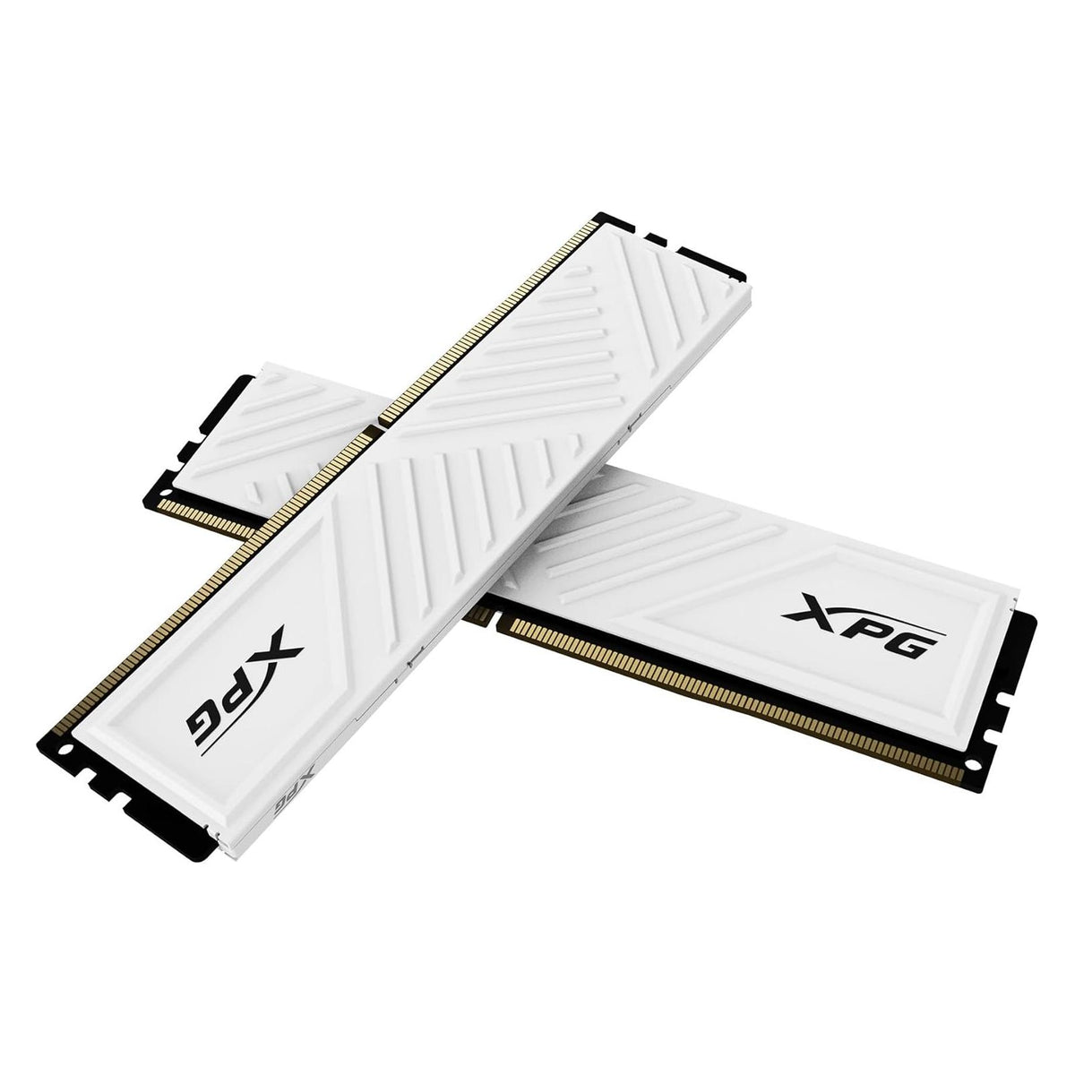 Adata DIMM 64 Go DDR4-3200 (2x 32 Go) Dual-Kit (blanc, AX4U320032G16A-DTWHD35, XPG Gammix D35, INTEL XMP) (2 x 32GB, 3200 MHz, RAM DDR4, DIMM)