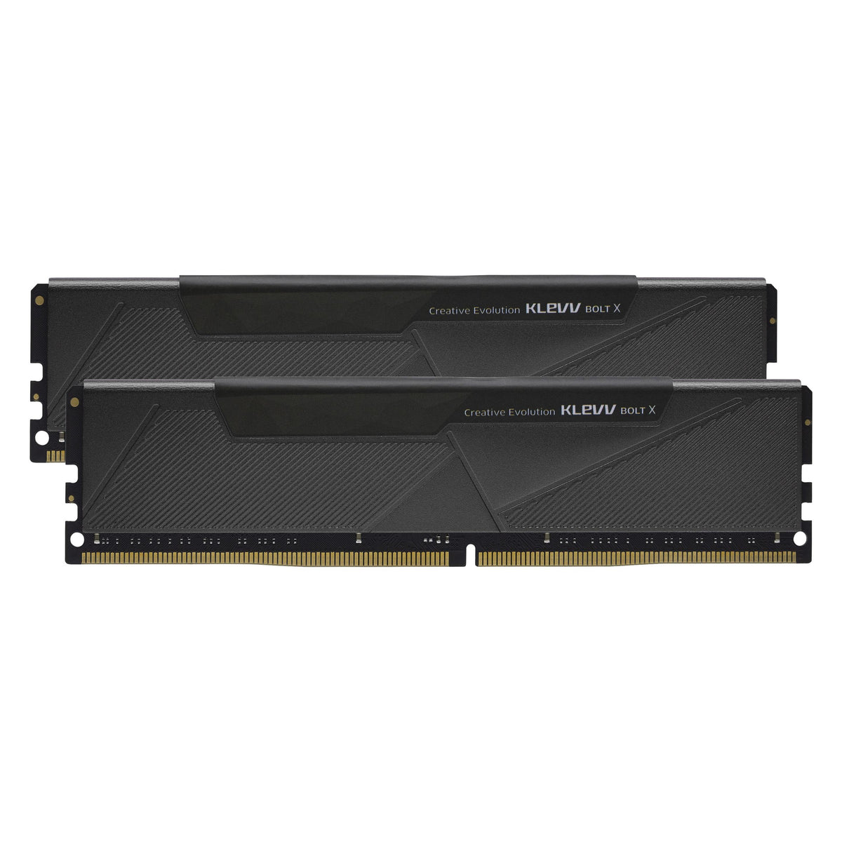 Klevv Kit Barrettes mémoire 32Go (2x16Go) Gaming Bolt X 3200Mhz (Noir) (2 x 16GB, 3200 MHz, RAM DDR4, DIMM)