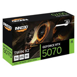 Inno3D GeForce RTX 5070 Twin X2 (12 Go, GDDR7)