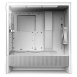 NZXT H5 Flow ( 2024 ) (blanc, verre trempé) (ATX, mATX, Micro-ITX, Mini-ITX)