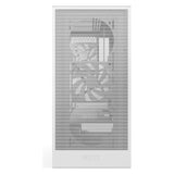 NZXT H5 Flow ( 2024 ) (blanc, verre trempé) (ATX, mATX, Micro-ITX, Mini-ITX)
