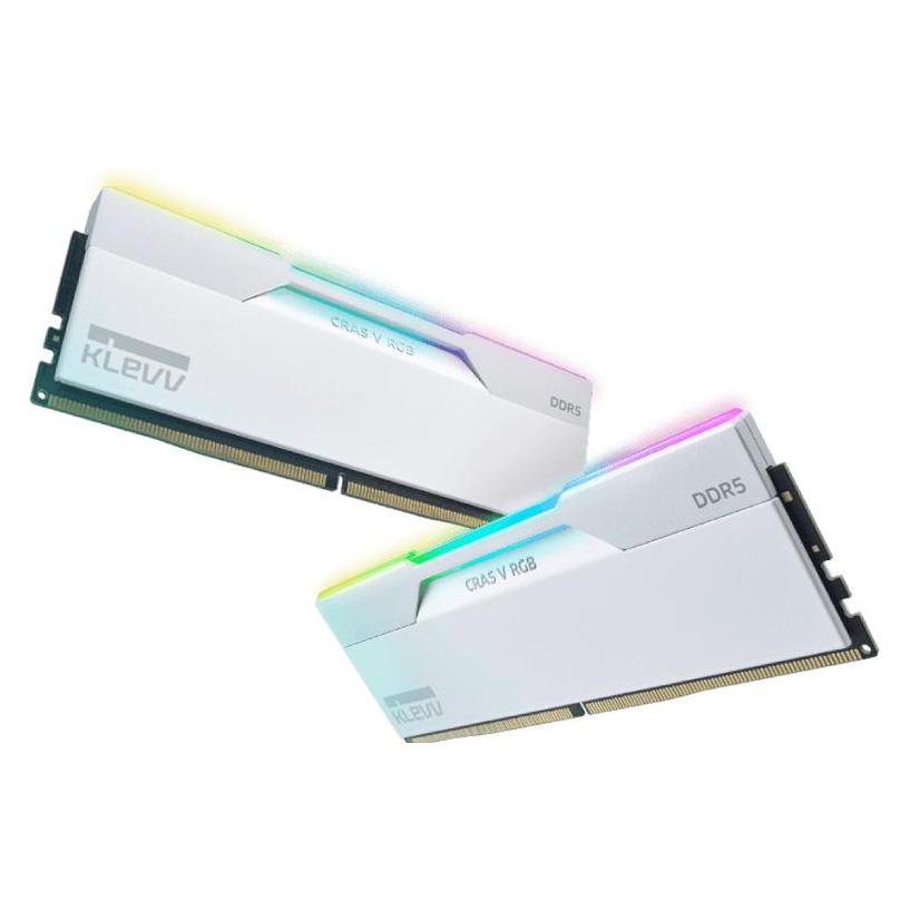 Klevv 32GB (16GBx2) CRAS V RGB PC5-48000 6000MHz DDR5 Kit W (2 x 16GB, 6000 MHz, RAM DDR5, DIMM)