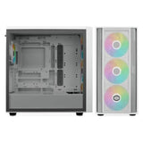 Cooler Master MasterBox 600 blanc (ATX, ITX, mATX)