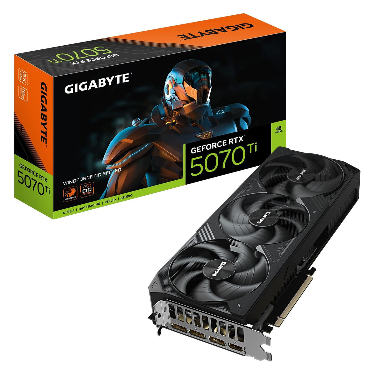 Gigabyte GeForce RTX 5070 Ti WINDFORCE OC SFF (16 Go, GDDR7)