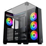 Xigmatek Aqua V Noir - MT/Sans Alim/ATX (ATX, mATX, Mini-ITX)