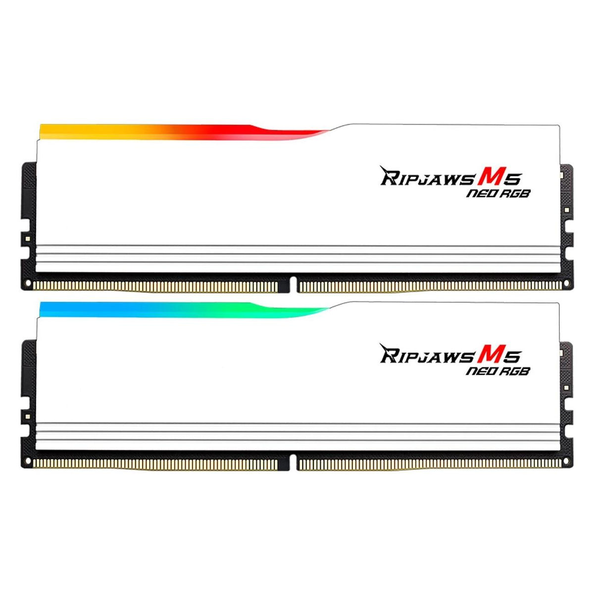 G.Skill DIMM 64 GB DDR5-6000 (2x 32 GB) Dual-Kit (F5-6000J2836G32GX2-RM5NRW, Ripjaws M5 Neo, INTEL XMP, AMD (2 x 32GB, 6000 MHz, RAM DDR5, DIMM)