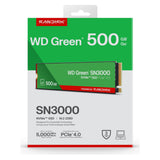 WD Green SN3000 (500 Go, M.2 2280)