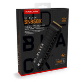 WD Black SN850X mit Heatsink powered by SANDISK (4000 Go, M.2 2280)