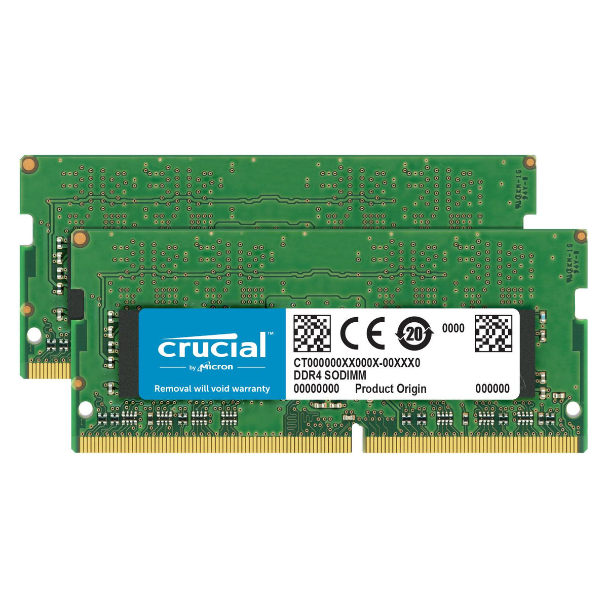 Crucial Memory for Mac (2 x 16GB, 2666 MHz, RAM DDR4, SO-DIMM)