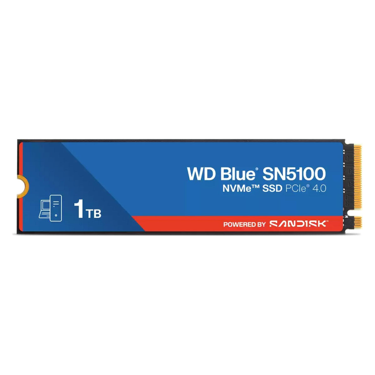 WD Blue SN5100 powered by SANDISK (1000 Go, M.2, M.2 2280)