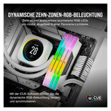 Corsair RAM D5 6400 32GB C32 Vengeance RGB K2 W (2 x 16GB, 6400 MHz, RAM DDR5, DIMM)