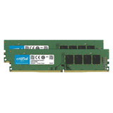 Crucial Desktop Memory (2 x 16GB, 3200 MHz, RAM DDR4, U-DIMM)