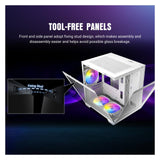 Antec Geh CX60M ARGB B Mini Tower schwarz retail (mATX, Mini-ITX)