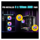Antec Geh CX60M ARGB B Mini Tower schwarz retail (mATX, Mini-ITX)