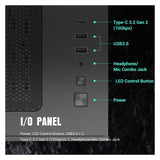 Antec Geh CX60M ARGB B Mini Tower schwarz retail (mATX, Mini-ITX)