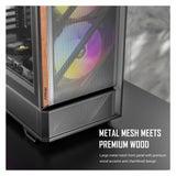 Antec Boitier Moyen Tour Atx P30 RGB Avec Panneau Vitré (Noir) (ATX, ITX, mATX)
