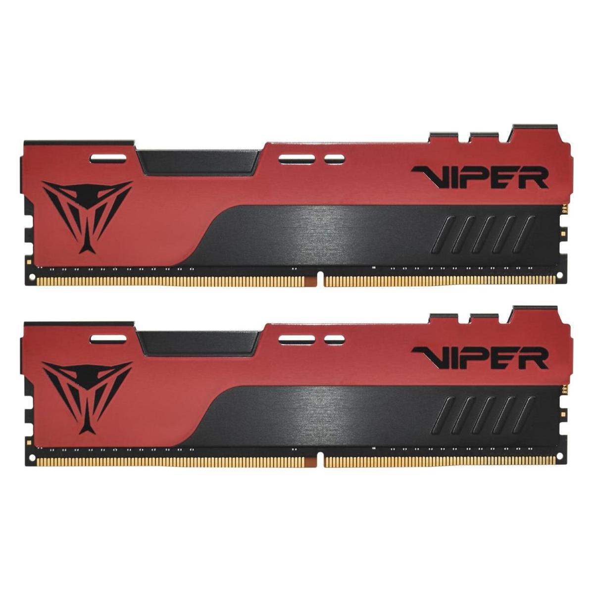 Patriot Viper Elite PVE2464G320C8K Module de mémoire GB DDR4 (2 x 32GB, 3200 MHz, RAM DDR4, DIMM)