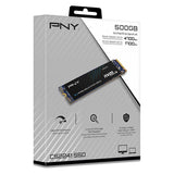 PNY 500 Go NVMe Gen4 M.2 - CS2241 (500 Go, M.2, M.2 2280)