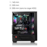 MSI MAG FORGE 110R PC Case (ATX, mATX, Mini-ITX)