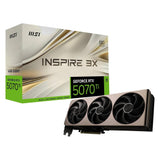 MSI GeForce RTX 5070 Ti Inspire 3X OC (16 Go, GDDR7)