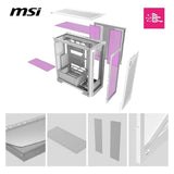 MSI GEH Midi MPG VELOX 300R PZ WHITE (ATX, mATX, Mini-ITX)