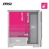 MSI GEH Midi MPG VELOX 300R PZ WHITE (ATX, mATX, Mini-ITX)