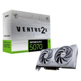MSI GeForce RTX 5070 VENTUS 2X OC WHITE (12 Go, GDDR7)