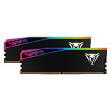 Patriot DDR5 PC6000 64GB 2x32 Viper Elite 5 Ultra RGB CL28 (VEUR564G6028K) (2 x 32GB, 6000 MHz, RAM DDR5)