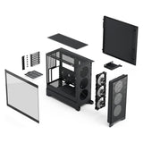 Fractal Pop 2 Air Black TG RGB (schwarz, Tempered Glass) (ATX, mATX, Mini-ITX)